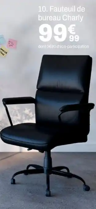 BUT Fauteuil de bureau charly offre