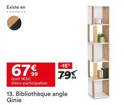 BUT Bibliothèque angle ginie offre
