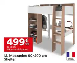 BUT Mezzanine 90×200 cm shelter offre