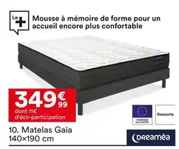 BUT Dreaméa matelas gaïa offre