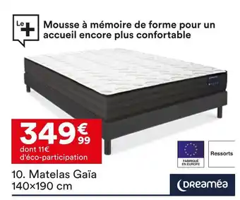 BUT Dreaméa matelas gaïa offre