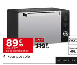 BUT Signature four posable offre