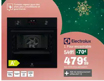 BUT Electrolux four encastrable offre