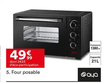 BUT Aya four posable offre