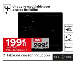 BUT Signature table de cuisson induction offre