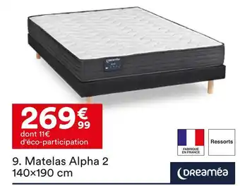 BUT Dreaméa matelas alpha 2 offre