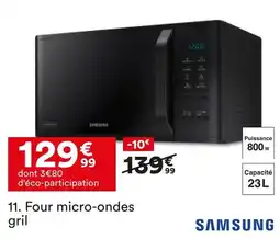 BUT Samsung four micro-ondes grill offre