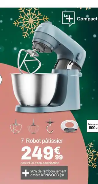 BUT Kenwood robot pâtissier offre
