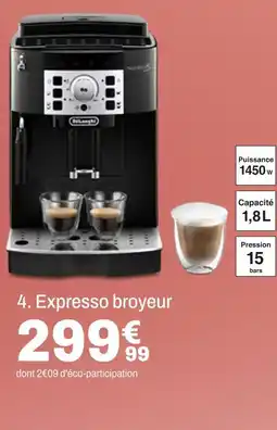 BUT Expresso broyeur offre