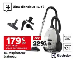 BUT Electrolux aspirateur traîneau offre