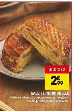 Supeco Galette individuelle offre