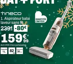 BUT Tineco aspirateur balai laveur sans fil offre