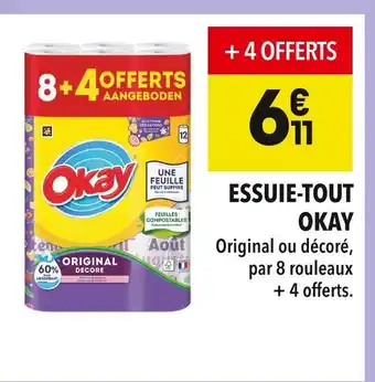 Supeco Okay essuie-tout original ou décoré offre