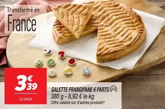 Netto Galette frangipane 6 parts offre