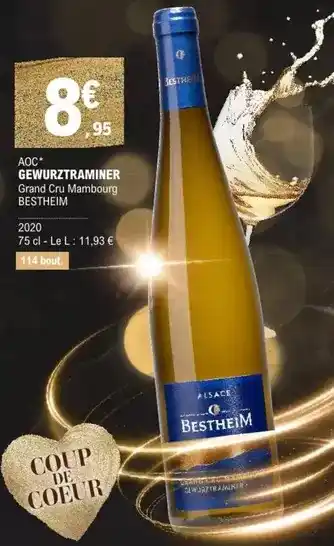 E.Leclerc Aoc - gevruztraminer offre