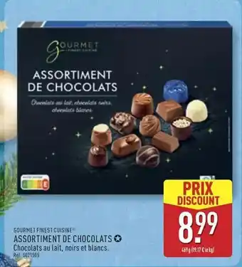 ALDI Gourmet gold - assortiment de chocolats offre
