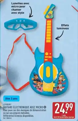 ALDI Lexibook - guitare électronique avec micro offre