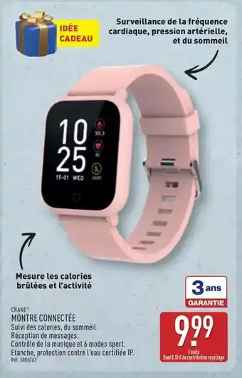 ALDI Mesure les calories brûlées et ractirité offre