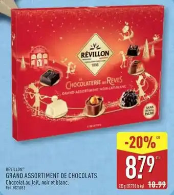 ALDI Révillon - grand assortiment de chocolats offre