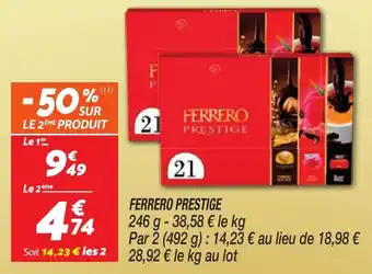 Netto Ferrero prestige offre