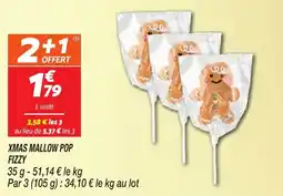 Netto Xmas mallow pop fizzy offre