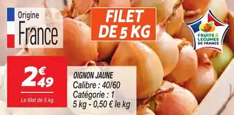 Netto Oignon jaune offre