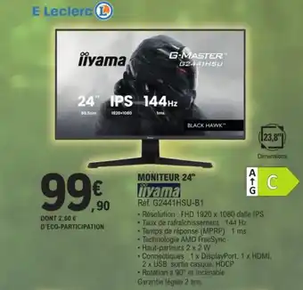 IIYAMA Moniteur 24"