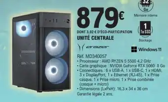 E.Leclerc Unité centrale offre