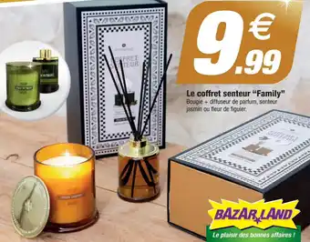Bazarland Le coffret senteur "Family" offre