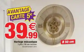 Bazarland Horloge mécanique offre