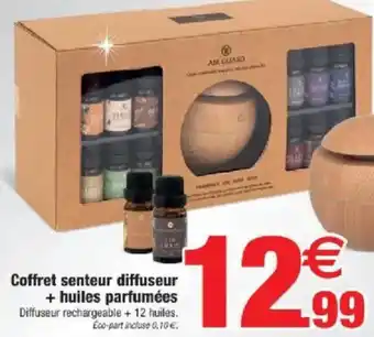 Bazarland Coffret senteur diffuseur + huiles parfumées offre
