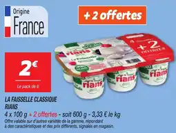 Netto La faisselle classique rians offre