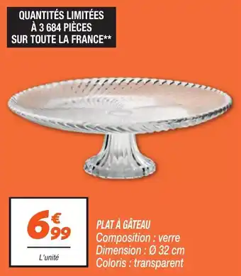 Netto Plat à gâteau offre