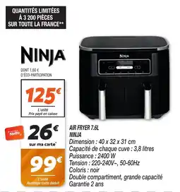 Netto Air fryer ninja offre