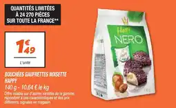 Netto Bouchées gaufrettes noisette happy offre