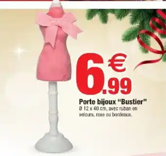 Bazarland Porte bijoux "Bustier" offre