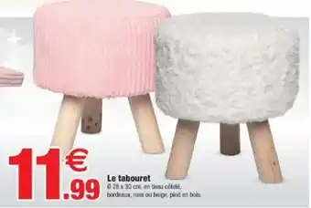 Bazarland Le tabouret offre