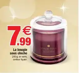 Bazarland La bougie sous cloche offre