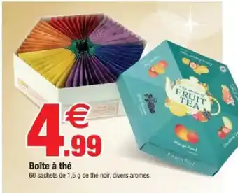 Bazarland Boîte à thé offre