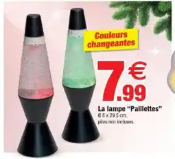 Bazarland La lampe "Paillettes" offre