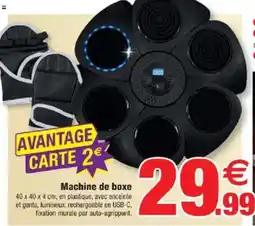 Bazarland Machine de boxe offre