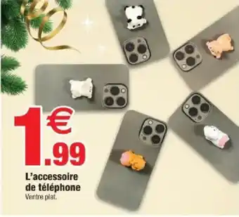 Bazarland L'accessoire de téléphone Ventre plat. offre