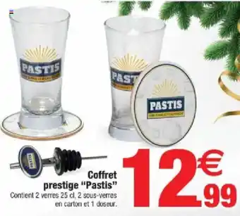 Bazarland Coffret prestige "Pastis" offre
