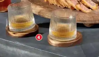 Bazarland Le lot de 2 verre a whisky offre