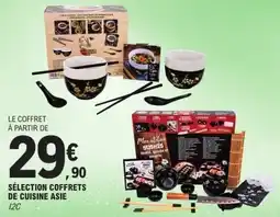 E.Leclerc Sélection coffrets de cuisine asie offre