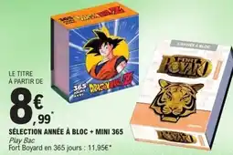 E.Leclerc Sélection année à bloc + mini 365 offre