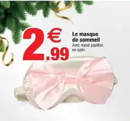 Bazarland Le masque de sommeil offre