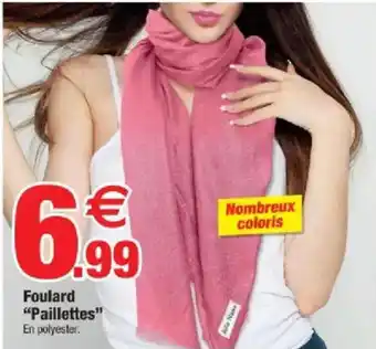 Bazarland Foulard "Paillettes" offre