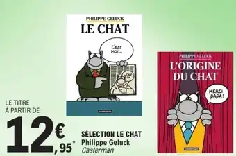E.Leclerc Sélection le chat offre