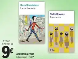 E.Leclerc Opération folio offre